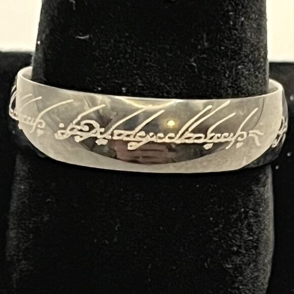 Lord of the Rings Other - Men's Size 11 Lord of the Rings "The One Ring" - Black Toned